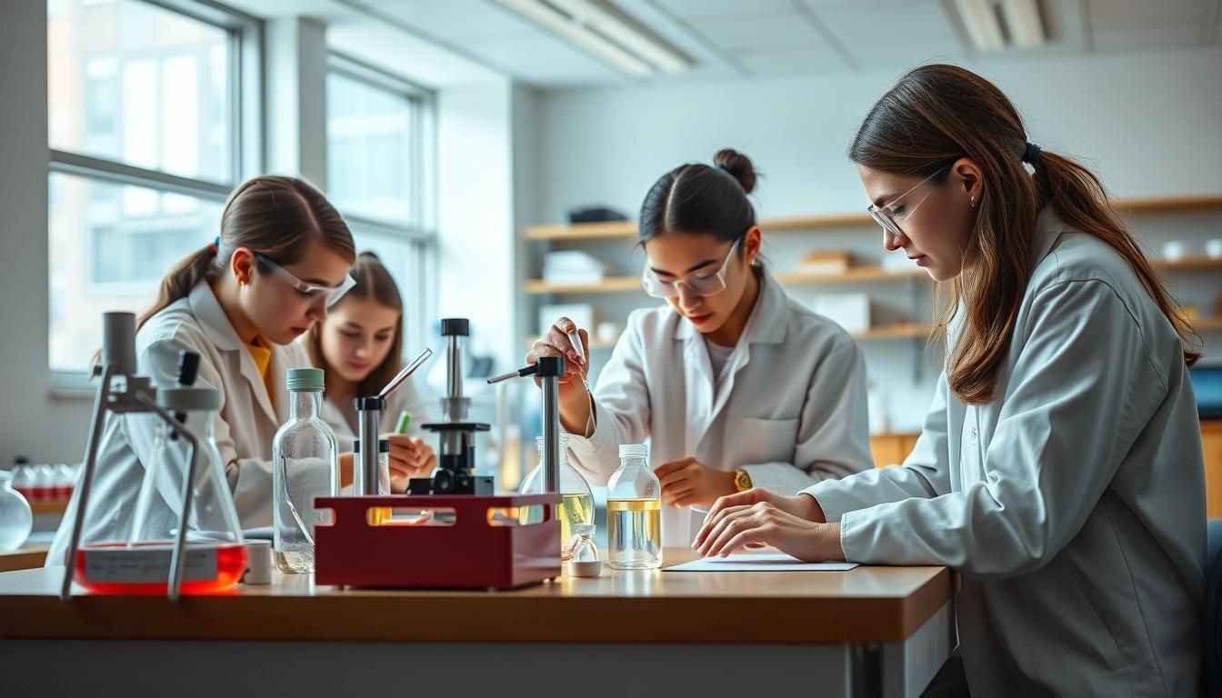Student preparing for exams with study materials